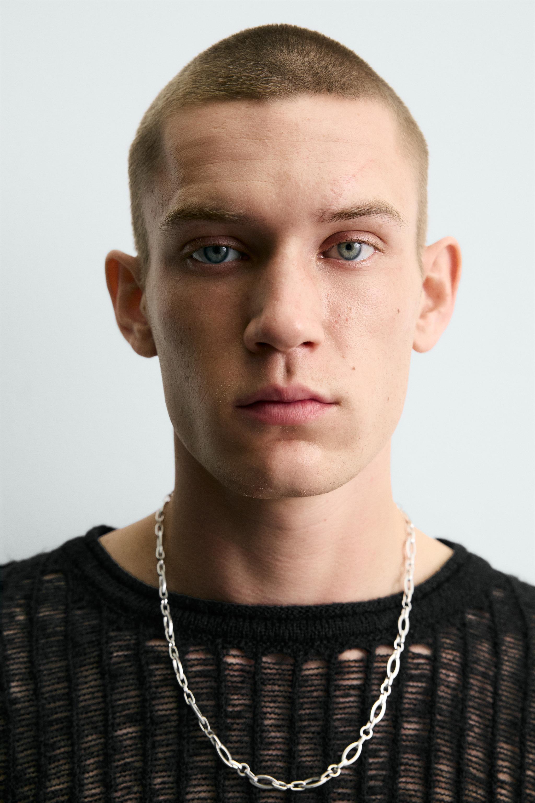 COLLIER À MAILLONS COMBINÉS